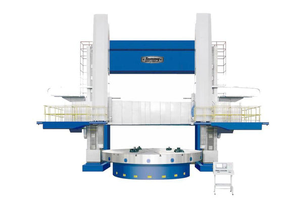 157" X 79" Double Column Vertical Lathe