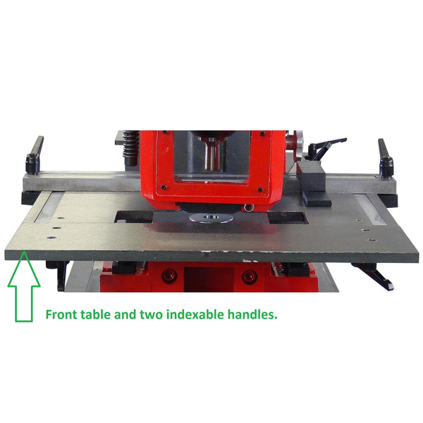 Tommy Industrial® Front Punch Table, fits ironworker models IWT-55,IWT-67,IWT-101 Part #: FTK55-101