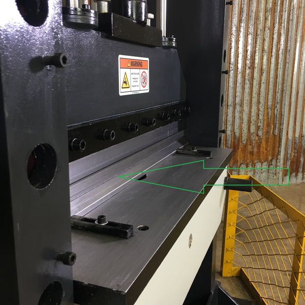 Bottom Die for Tommy Industrial® TIHPB-50.  Part #: HPB-50-BD31.5