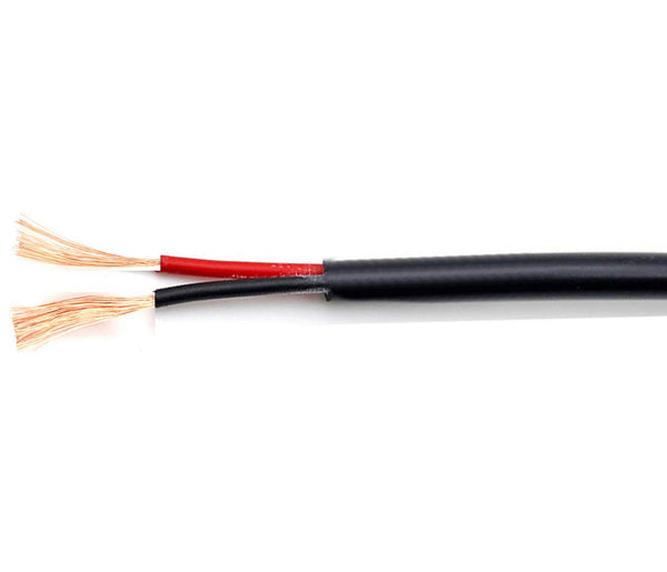 18 AWG Electrical Wire Stranded PVC Cord Oxygen Free Copper Cable 2 Core x 32 Feet UL Listed Part #:  654612